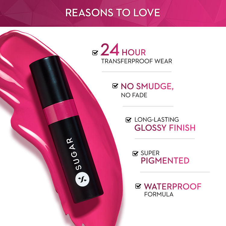 शुगर पार्टनर इन शाइन ट्रांसफरप्रूफ लिप ग्लॉस 11 रूबी रियोजा 3ML