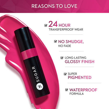 शुगर पार्टनर इन शाइन ट्रांसफरप्रूफ लिप ग्लॉस 11 रूबी रियोजा 3ML