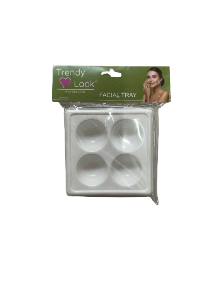 TRENDY LOOK FACIAL TRAY 4 IN 1