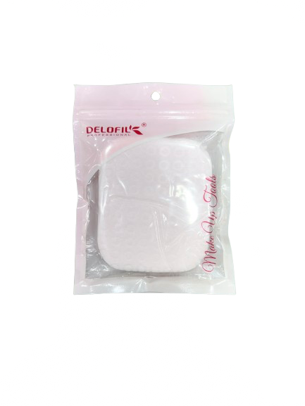 DELOFIL PINK DOT WET MAKEUP PUFF