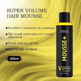 SHILLS HAIR MOUSSE SUPER VOLUME 200 ML