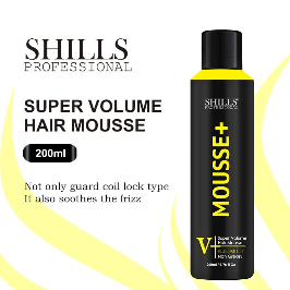 SHILLS HAIR MOUSSE SUPER VOLUME 200 ML