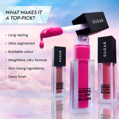 SUGAR LIQUID GLOW BLUSH 05 BINGO PLUM