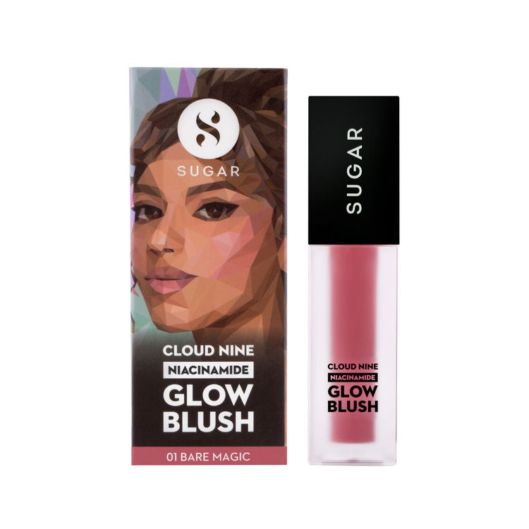 SUGAR LIQUID GLOW BLUSH 01 BARE MAGIC