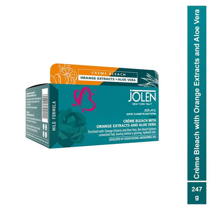 JOLEN BLEACH ORANGE EXTRACTS +ALOE VERA 247G