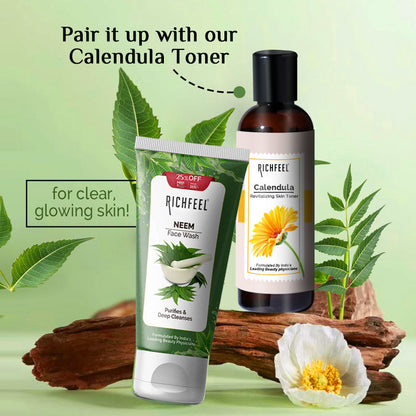 RICHFEEL NEEM FACE WASH 100G