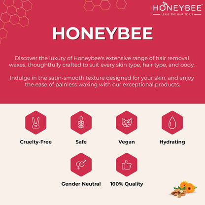 HONEYBEE WAX STRIPLESS PAN 120 GM