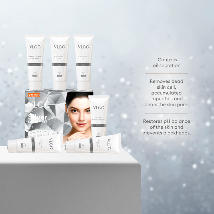 VLCC FACIAL KIT SILVER 70G