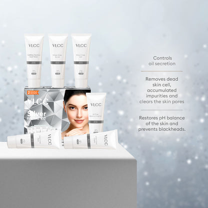 VLCC FACIAL KIT SILVER 70G