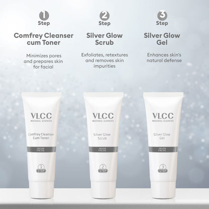VLCC FACIAL KIT SILVER 70G