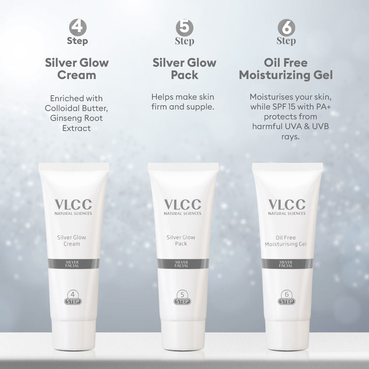 VLCC FACIAL KIT SILVER 70G