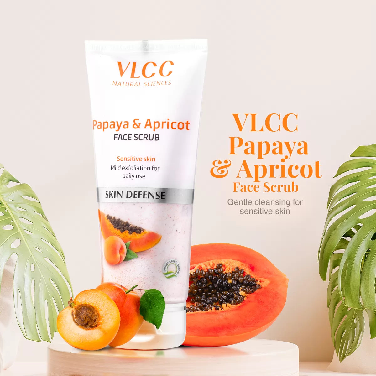 VLCC SCRUB PAPAYA&APRICOT 80G