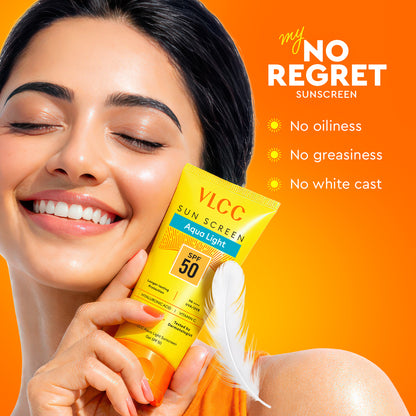 VLCC SPF 50 SUN SCREEN AQUA LIGHT GEL  100G