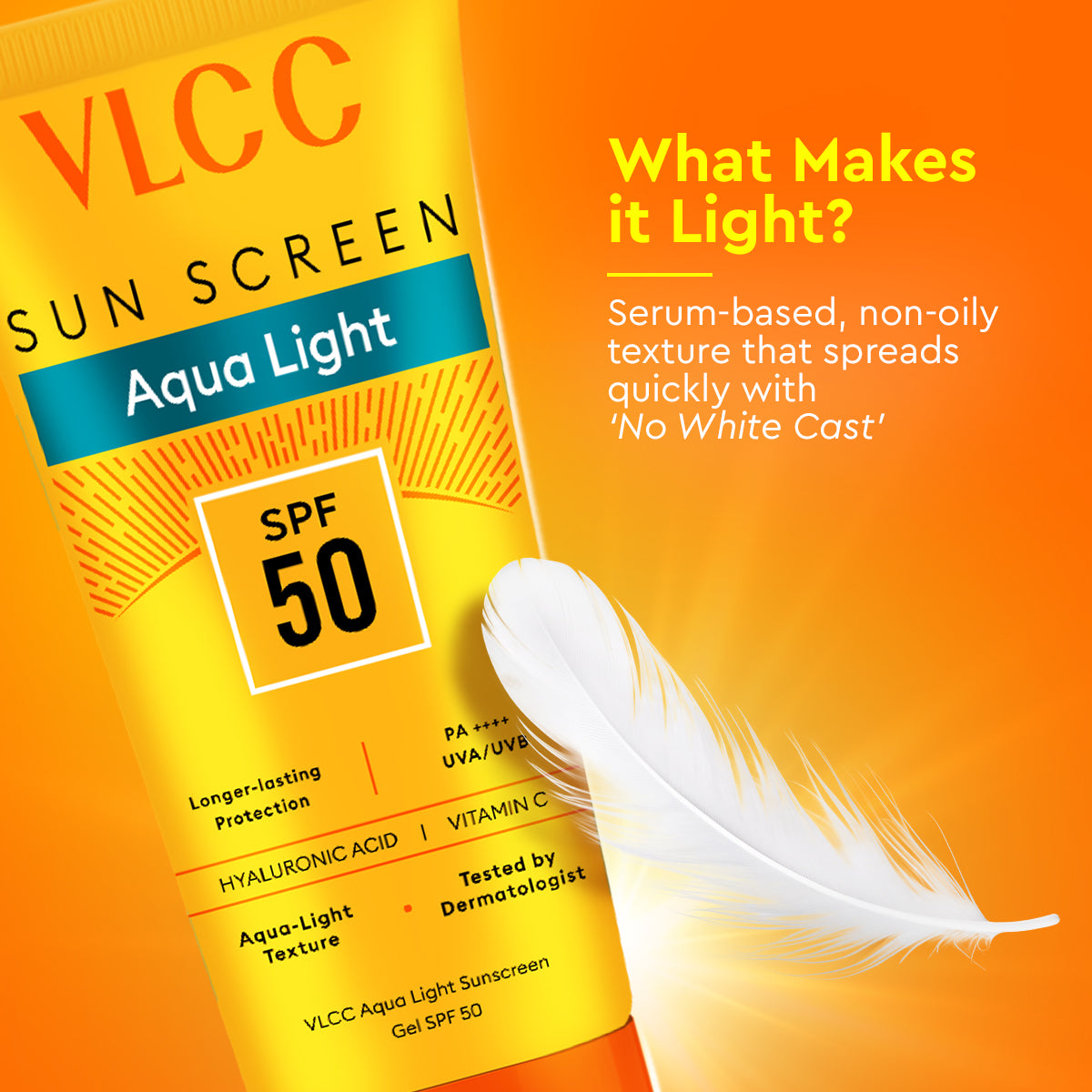 VLCC SPF 50 SUN SCREEN AQUA LIGHT GEL  100G