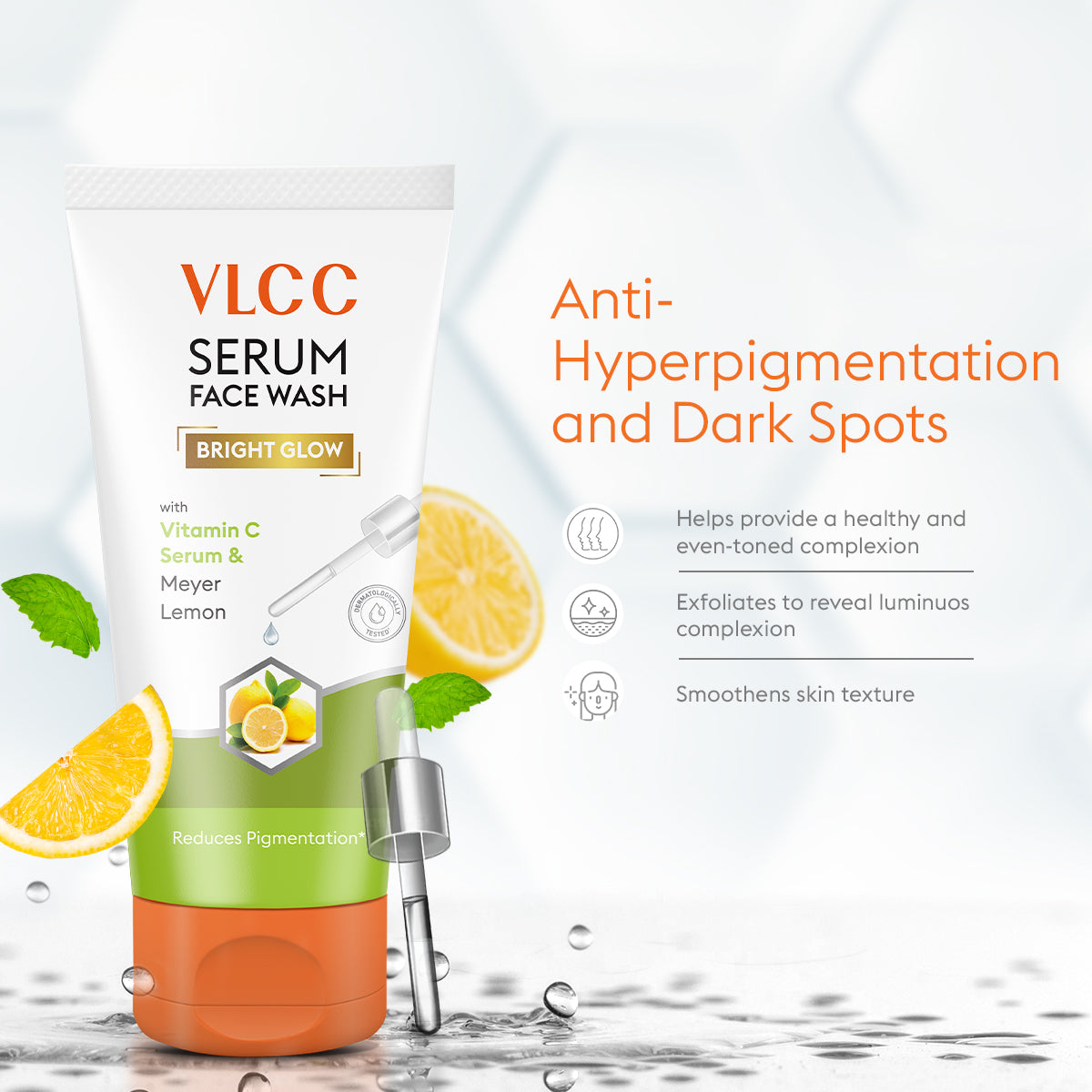 VLCC SERUM FACE WASH MEYER LEMON VITAMIN C SERUM