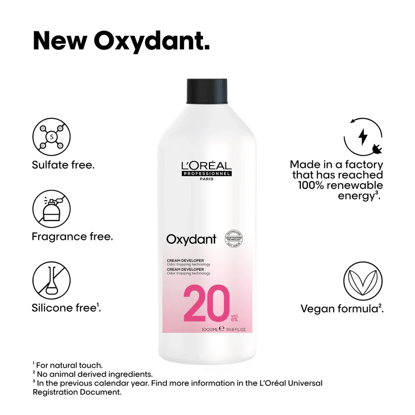 LOREAL PROFESSIONAL OXYDANT 20 VOL 890ML (T)
