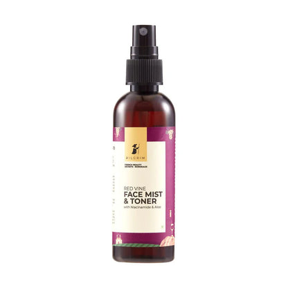 PILGRIM RED VINE TONER AND FACE MIST 100ML