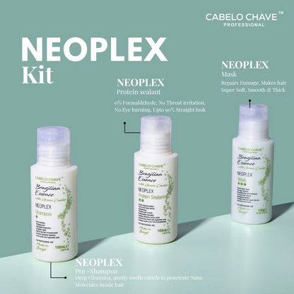 CABELO CHAVE NEOPLEX KIT 100 ML