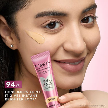 PONDS BB+ CREAM IVORY 18G