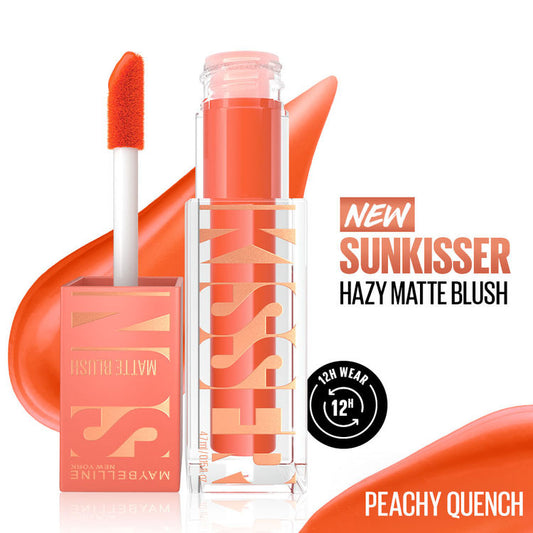 MAYBELLINE SUNKISSER MATTE BLUSH 34 PEACHY QUENCH 4.7ML