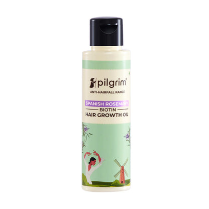 PILGRIM SPANISH ROSEMARY HAIR GROWTH HAIR OIL 100ML