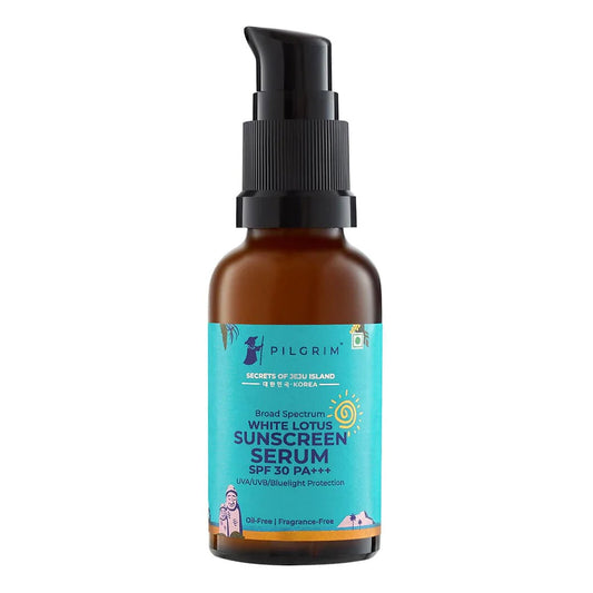 PILGRIM SPF 30 WITH WHITE LOTUS FACE SERUM 30ML