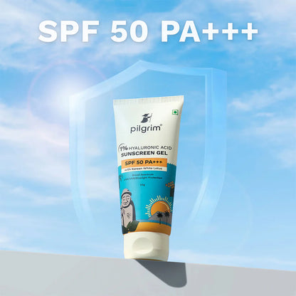 PILGRIM SPF 50 1% HYALURONIC ACID 50GM