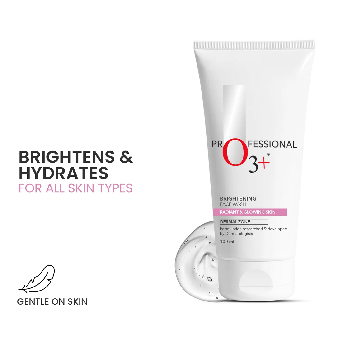O3 FACEWASH BRIGHTENING WHITENING 100 GM