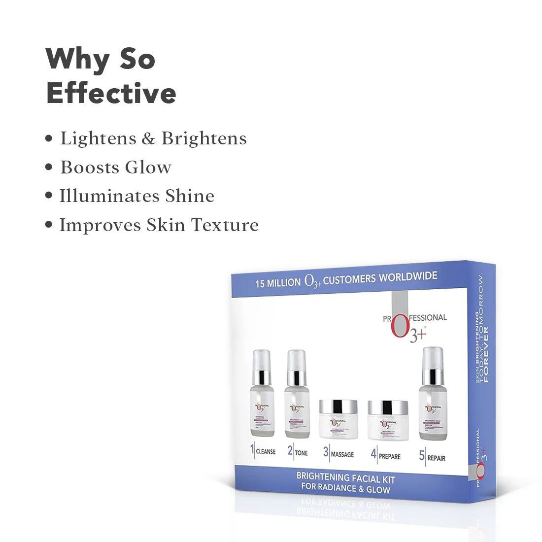 O3 FACIAL KIT BRIGHTNING KIT