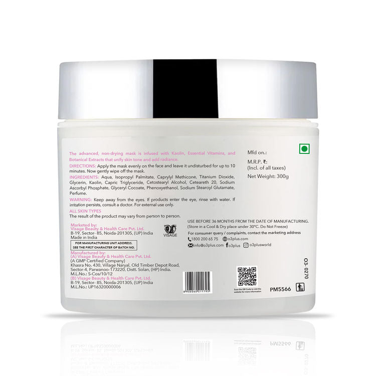 O3 WHITENING MASK 350 G