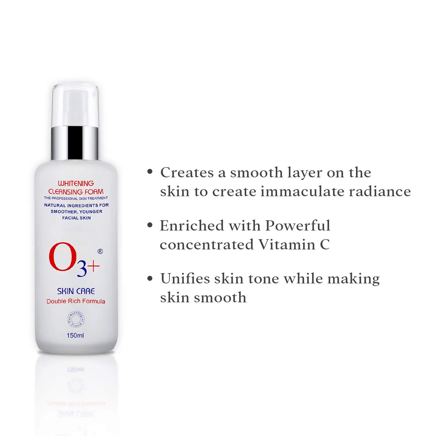 O3 WHITEN CLEANSER FOAM 150 G