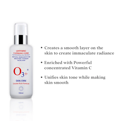O3 WHITEN CLEANSER FOAM 150 G