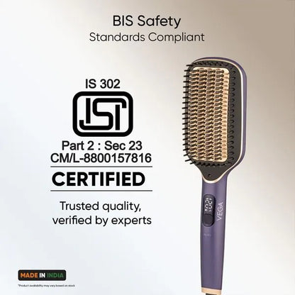 VEGA VHSB 06 HAIR STRAIGHTENER BRUSH