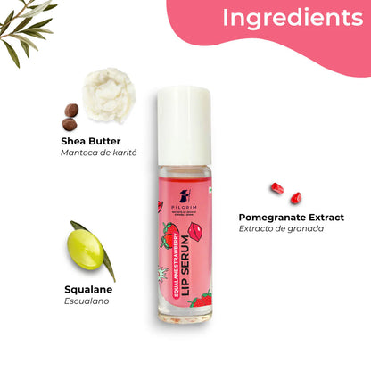 PILGRIM SQUALANE STRAWBERRY LIP SERUM 6ML