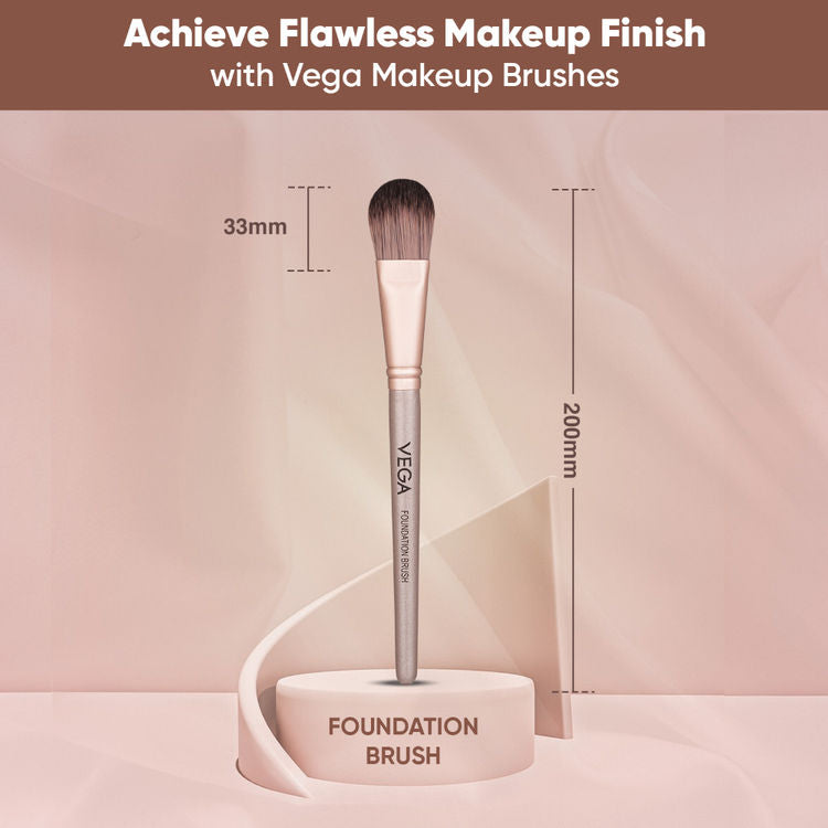 VEGA MAKEUP BRUSH MBN 01 FOUNDATION BRUSH