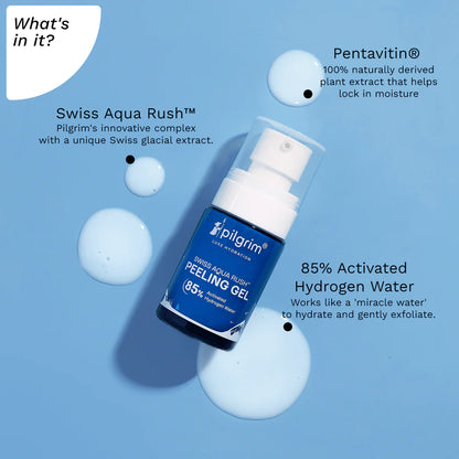 PILGRIM SWISS AQUA RUSH PEELING GEL 30ML