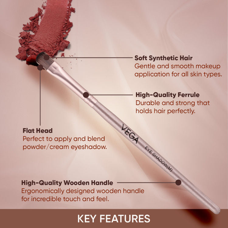 VEGA MAKEUP BRUSH MBN 02 EYE SHADOW BRUSH