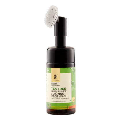 PILGRIM TEA TREE PURIFYING FOAMING FACE WASH 120ML