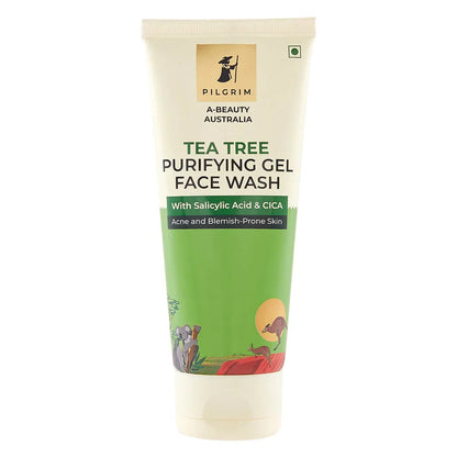 PILGRIM TEA TREE PURIFYING GEL FACE WASH 100ML