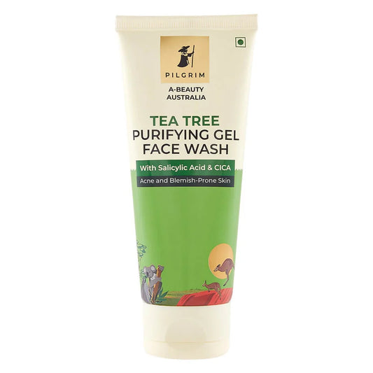 PILGRIM TEA TREE PURIFYING GEL FACE WASH 100ML