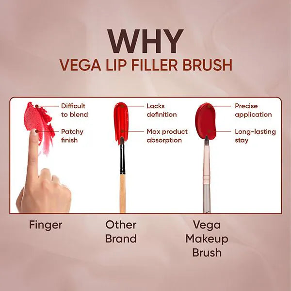 VEGA MAKEUP BRUSH MBN 13 LIP FILLER