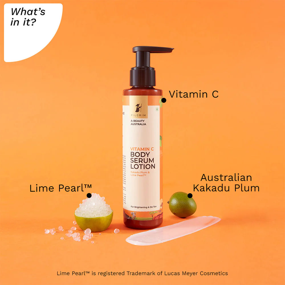 PILGRIM VITAMIN C BODY SERUM LOTION 150ML