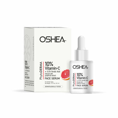 OSHEA PHYTO DERMA 10% VITAMIN C FACE SERUM 30ML