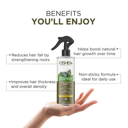 OSHEA ROSEMARY HAIR GROWTH SPRAY 200ML