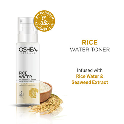 OSHEA RICE WATER BRIGHTENING TONER 120ML