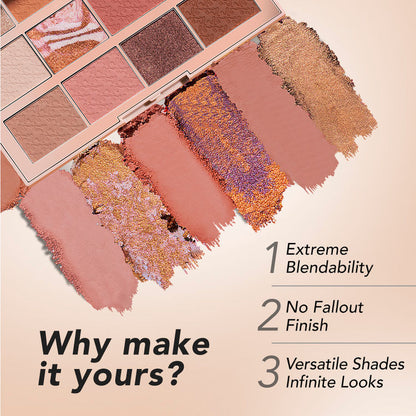 KAY BEAUTY EYEKANVAS EYESHADOW PALETTE TIMELESS DAWN