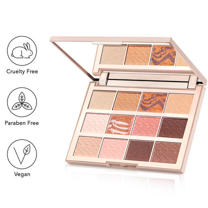 KAY BEAUTY EYEKANVAS EYESHADOW PALETTE TIMELESS DAWN