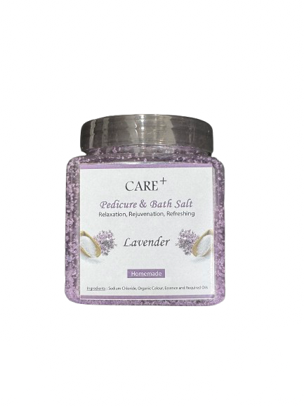 CARE + PEDICURE & BATH SALT LAVENDER 500G