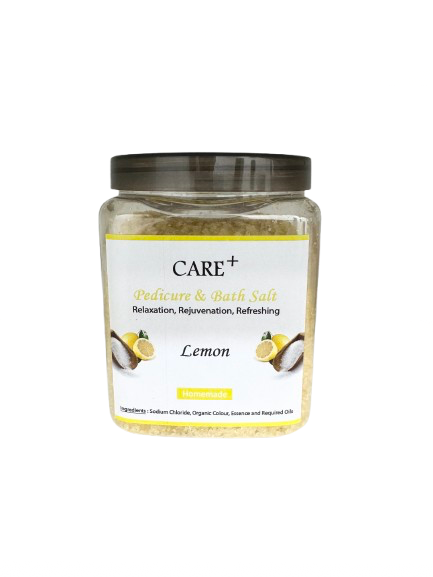 CARE + PEDICURE & BATH SALT LEMON 1KG