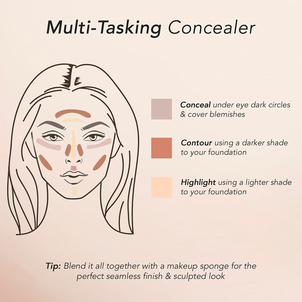 KAY BEAUTY HD LIQUID CONCEALER 160N MEDIUM 4.5G
